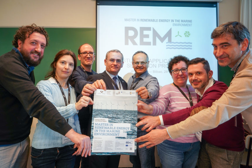 320 applicants from 55 countries for the first edition of the Erasmus Mundus Master’s degree in Renewable Energy in the Marine environment (REM)