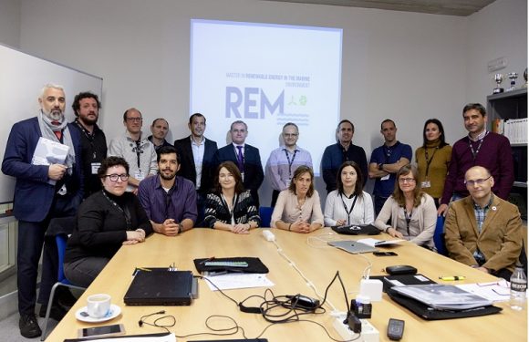 The master in Renewable Energy in the Marine Environment (REM) receives the recognition of the European Education Agency